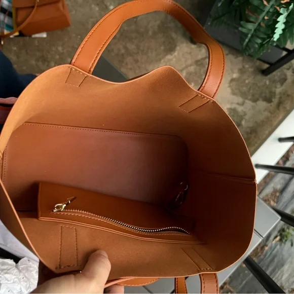 Samara Vegan Luxury Bag Bundle in Tan - Picture 11 of 16